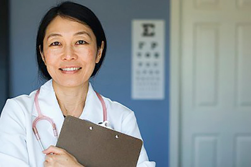 Female Optometrist