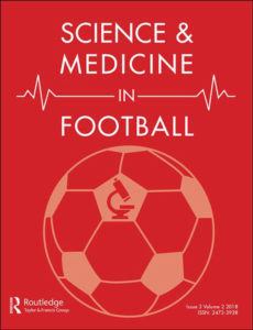 Science and Medicine in Football. Published online November 15, 2020. doi: 10.1080/24733938.2020.1846769